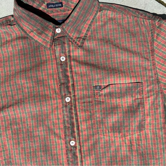 Reworked Y2K Overdyed Check Plaid Short Sleeved Shirt - Picture 8 of 8